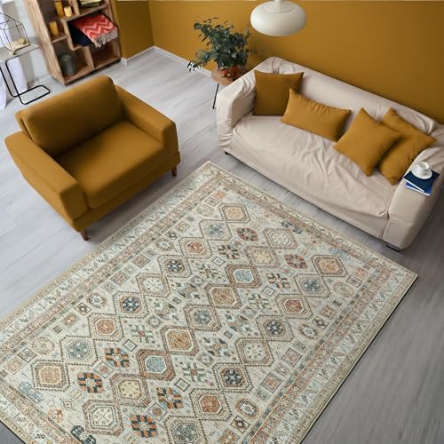 Vintage Washable Entryway Rug