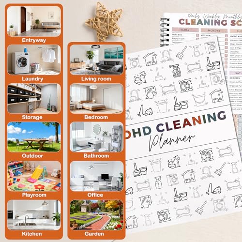 Adhd Cleaning Planner