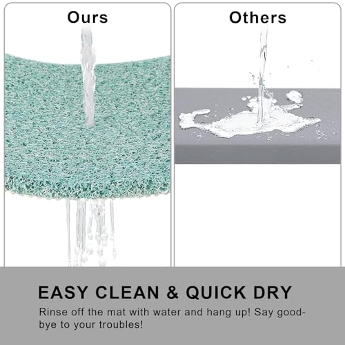 0.6" Extra Thick Non Slip Shower Mat