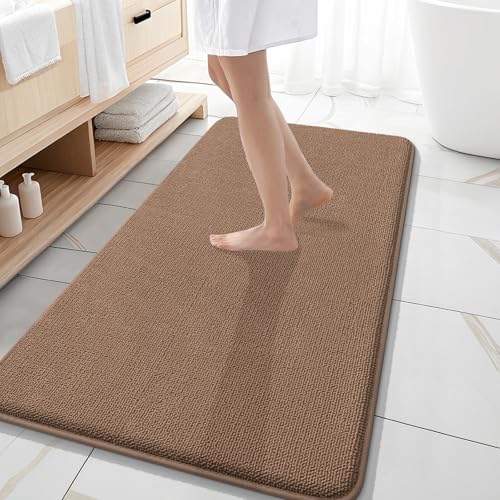 Memory Foam Bathroom Runner Rugs 47x20