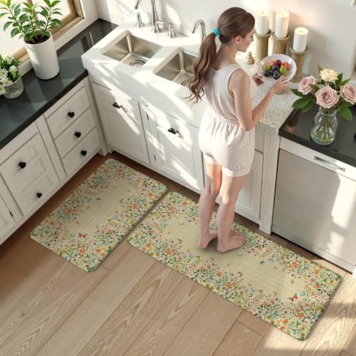 Anti Fatigue Mats for Kitchen Floor (9.11 Sq Ft)