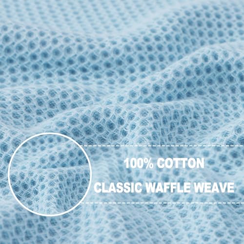 100% Cotton Waffle Weave Kitchen Dish Cloths 6 (6 Count)