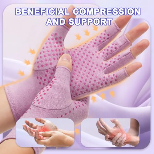 2 Pair Arthritis Compression Gloves for Hand Arthritis (2 Count)