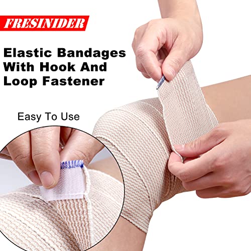 Premium Elastic Bandage Wrap (6 Count)