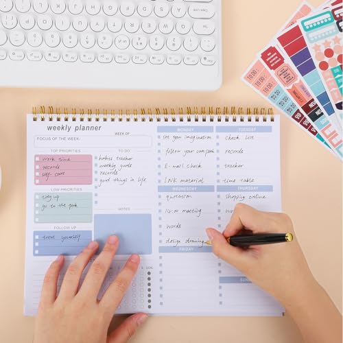 Weekly Desk Planner