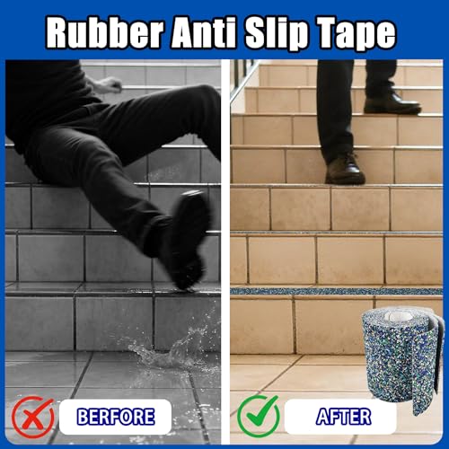 Rubber Anti Slip Tape 6" x 30" (5 Count)