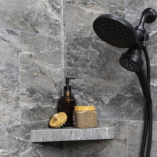 Vinyl Shower Shelf in Spanish Marble