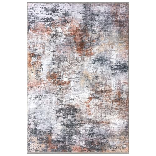 Modern Abstract Small Area Rug Indoor (15 Sq Ft)
