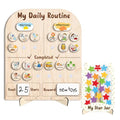 Wooden Daily Routine for Kids