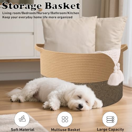 115L Extra Large Blanket Basket