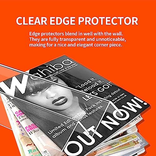 Clear Self Adhesive Wall Corner Protectors (2 Count)