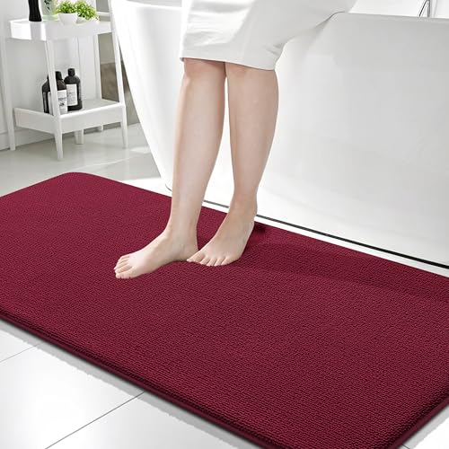 Memory Foam Bathroom Runner Rugs 59x24