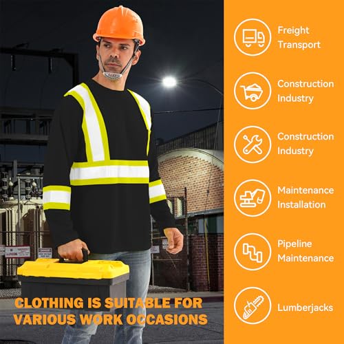 Hi Vis Safety Shirts (3 Count)
