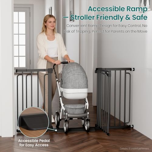 30.4 56.8" Extra Wide Baby Gate