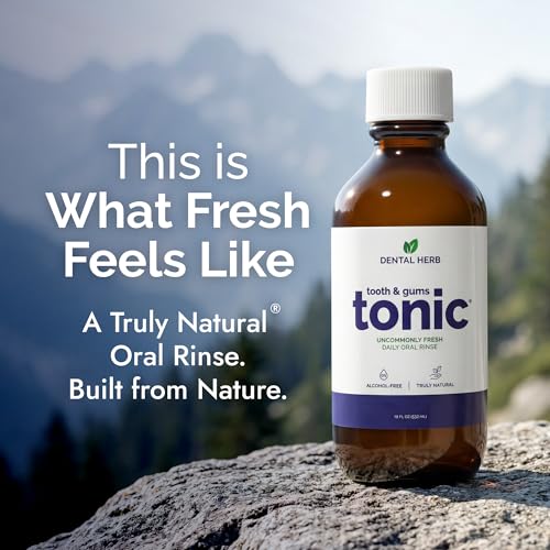 Tooth & Gums Tonic Mouthwash Herbal Oral Rinse 18oz (36 Fl Oz)