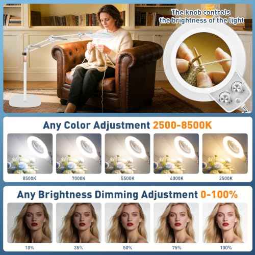 12X Magnifying Floor Lamp