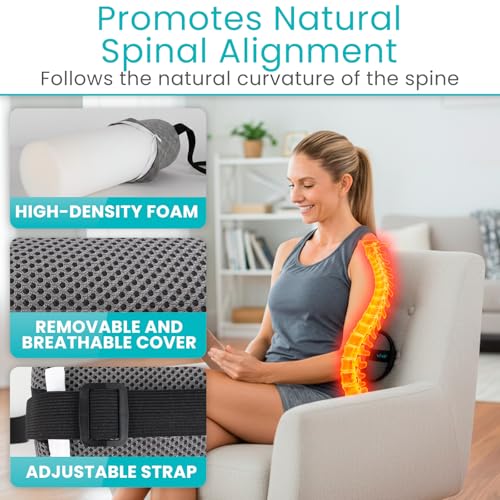 Lumbar Roll Pillow for Lower Back Pain