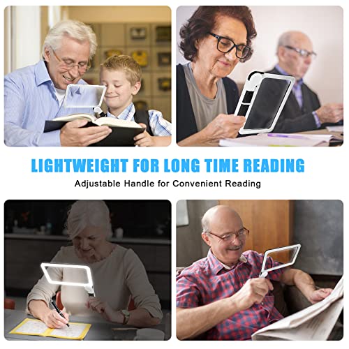5X Handheld Magnifier for Page Reading