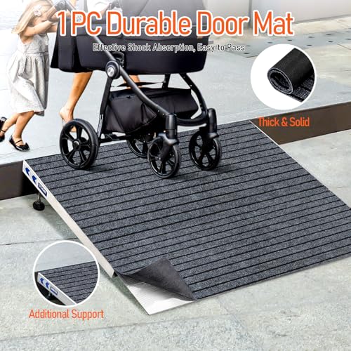 Adjustable Threshold Ramp for Doorways