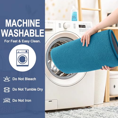 Memory Foam Bathroom Runner Rugs 47x17