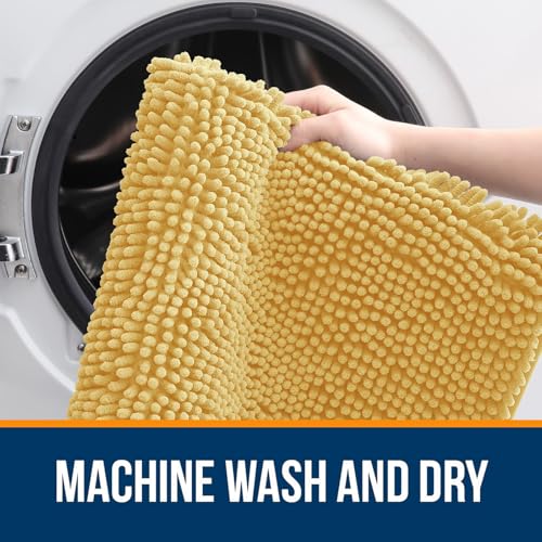 Chenille Bathroom Rugs Mats Sets 2 Piece