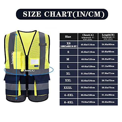 Hi Vis Mesh Vest with Multi