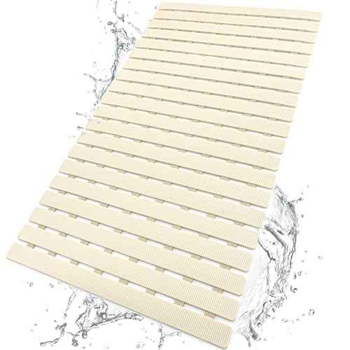 Shower Mat Non Slip Bathtub Mat 27.5 x 15.7 Inch Bath Mat for Tub