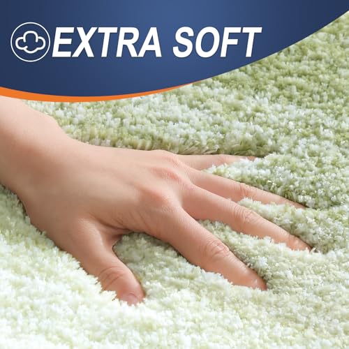 Micorfiber Bathroom Rug Set 2 Piece (6 Sq Ft)