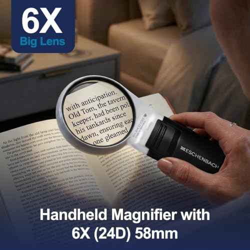 Mobilux LED Handheld Magnifier