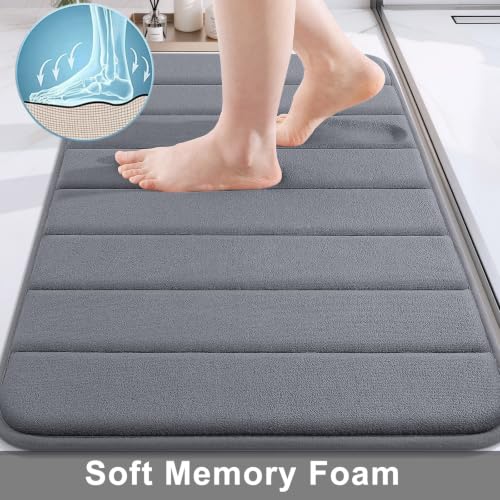 Memory Foam Bath Mat 24 x 16