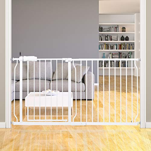 57.5 62 Inch Extra Wide Baby Gate for Doorway Stairs