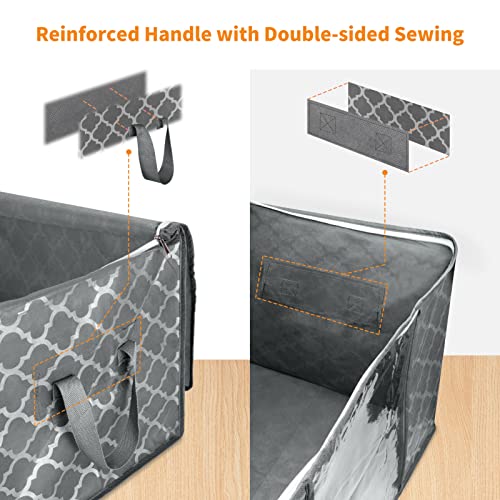 90L Large Storage Bags (6 Count)