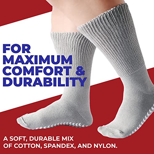 2 Pairs Extra Wide Socks For Swollen Feet