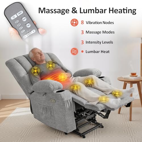 Power Lift Recliner Chair for Elderly