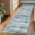 Modern Abstract Runner Rug (14 Sq Ft)