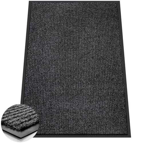 4'x6' Front Door Mat Heavy Duty Indoor Outdoor Door Mat Non