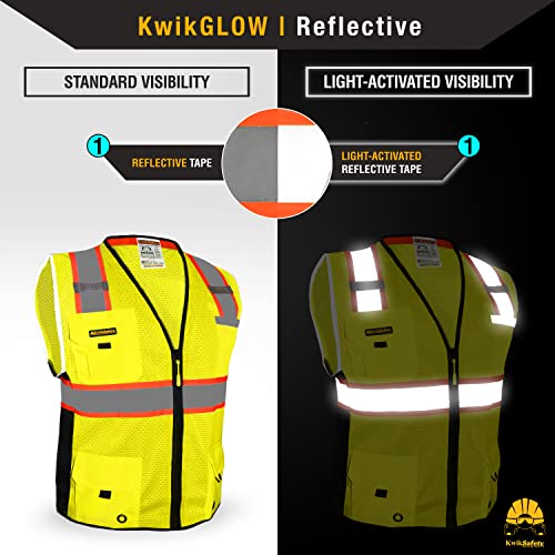 BIG KAHUNA Hi Vis Safety Vest [2PK] Class 2 (2 Count)