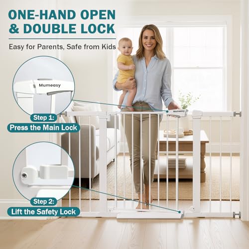 29.7 48" Baby Gate for Stairs