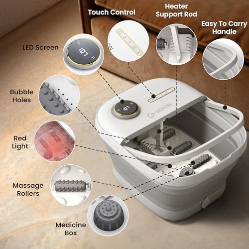 Foot Spa Massager & Heated Foot Bath