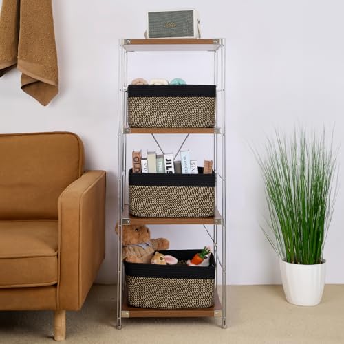 Large Storage Baskets for Shelves (2 Count)