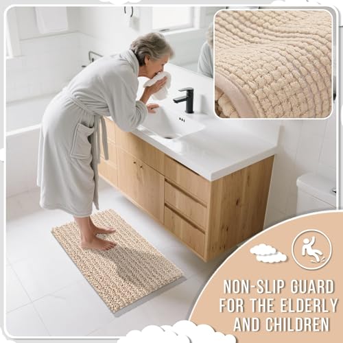Bathroom Runner Rug 60x24 Inch