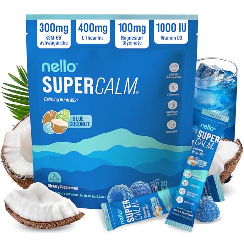 Supercalm Drink Mix with Magnesium Glycinate (3 Ounce)
