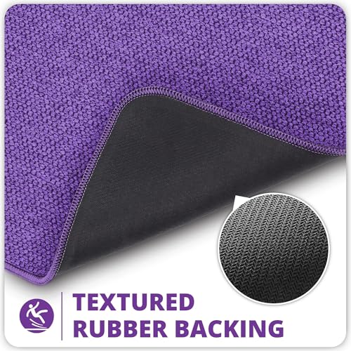 Bath Mat Ultra Thin Bathroom Runner Rugs (7 Sq Ft)