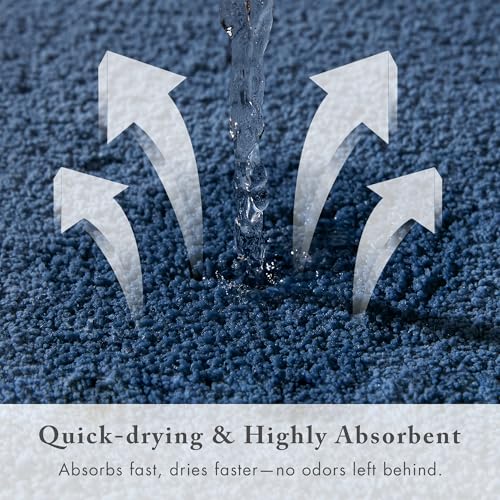 Signature Marshmallow Bathroom Rug Non Slip