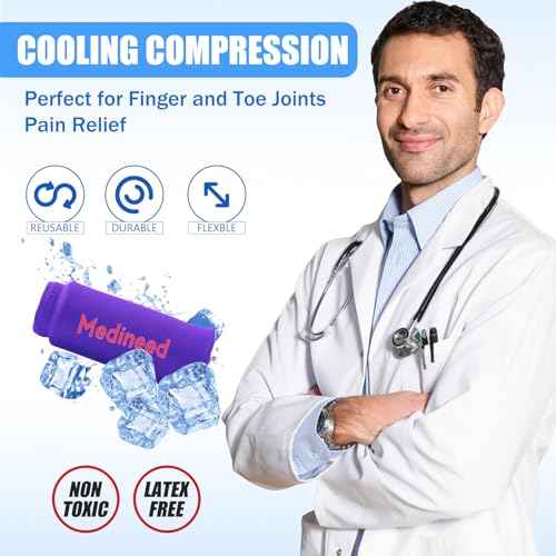 2PCS Finger Gel Ice Pack Sleeves