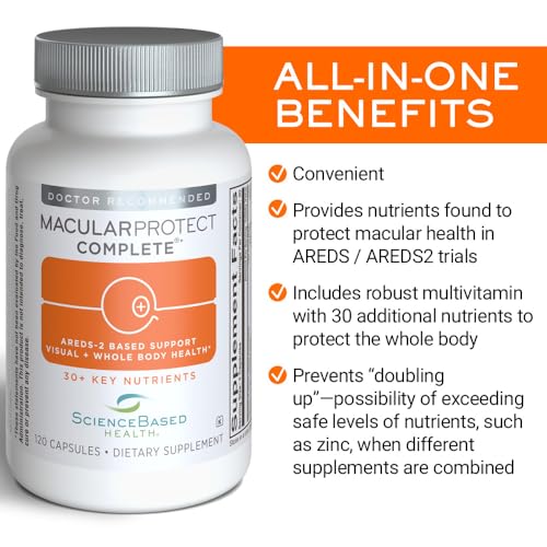 MacularProtect Complete AREDS 2 + Multivitamin (120 Count)