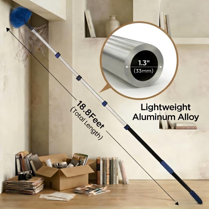 25ft High Ceiling Duster Kits with 5
