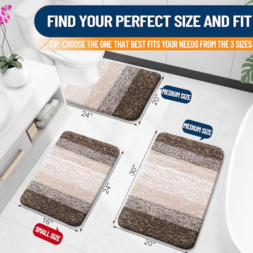 Bathroom Rugs Mat 34x21