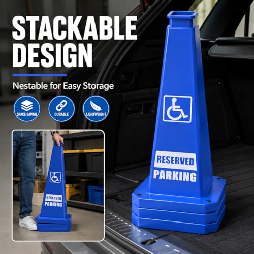 Reserved Parking Cones 3 Pack