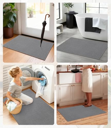 Bathroom Rugs Mat 16x59 (6.55 Sq Ft)
